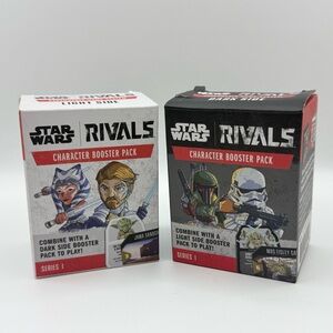 Funko Star Wars Rivals Light & Dark Side Character Booster Packs Games Series 1